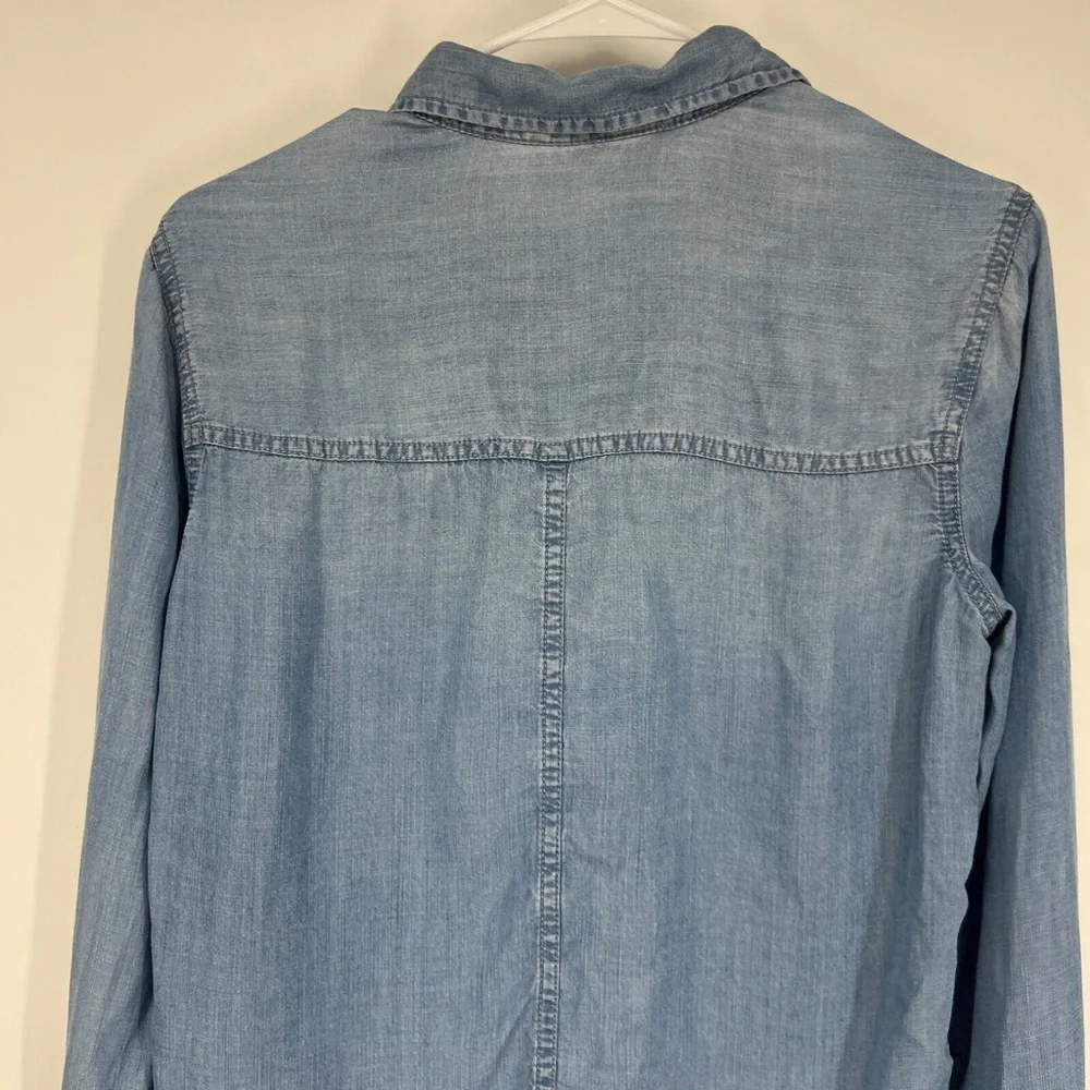 Abercrombie & Fitch Shirt Chambray Button Down Long Sleeve_9
